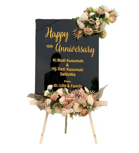 Papan Bunga Akrilik Gurabati